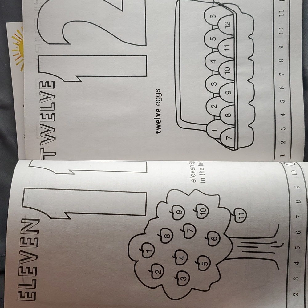 Numbers‎ Coloring & Activity Books - Picture 4 of 8